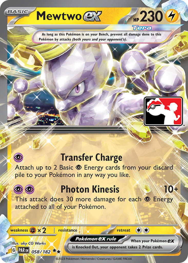 Mewtwo ex (058/182) [Prize Pack Series Five] | Tables and Towers