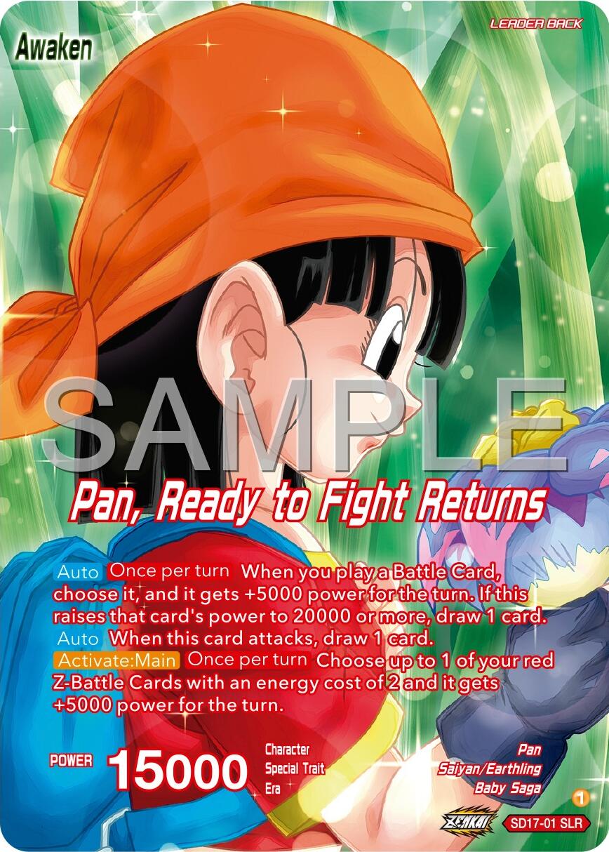 Pan // Pan, Ready to Fight Returns (SD17-01) [Premium 7th Anniversary Box 2024] | Tables and Towers