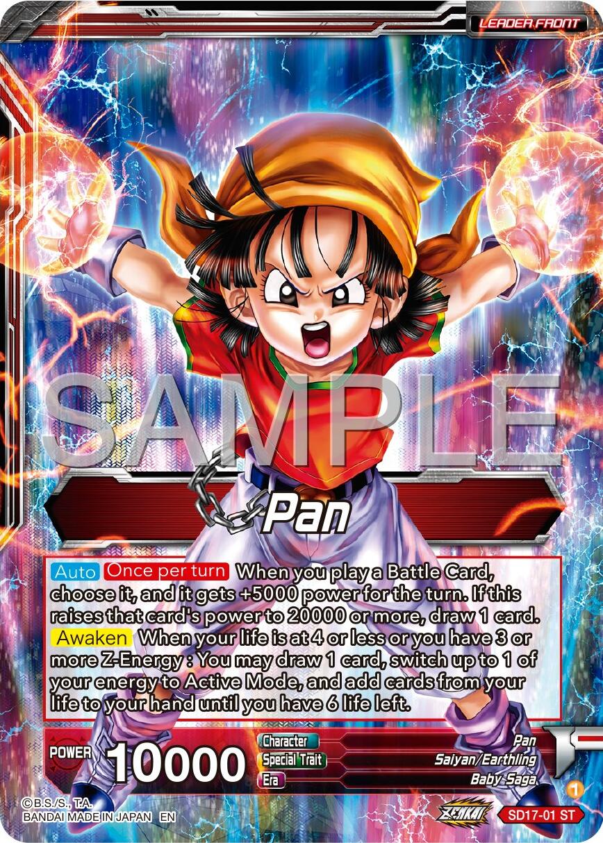 Pan // Pan, Ready to Fight Returns (SD17-01) [Premium 7th Anniversary Box 2024] | Tables and Towers