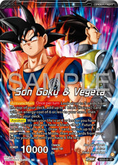 Son Goku & Vegeta // SSB Vegito, Shining Warrior (SD23-01) [Premium 7th Anniversary Box 2024] | Tables and Towers