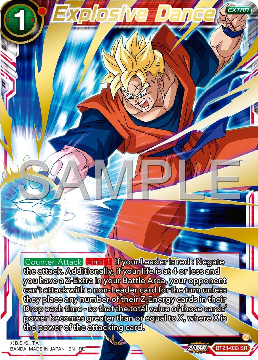 Explosive Dance (Reprint) (BT23-033) [Premium 7th Anniversary Box 2024] | Tables and Towers