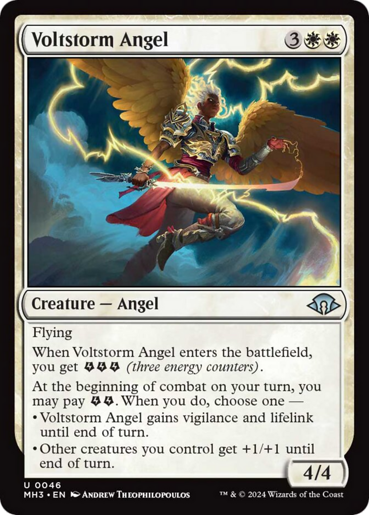 Voltstorm Angel [Modern Horizons 3] | Tables and Towers