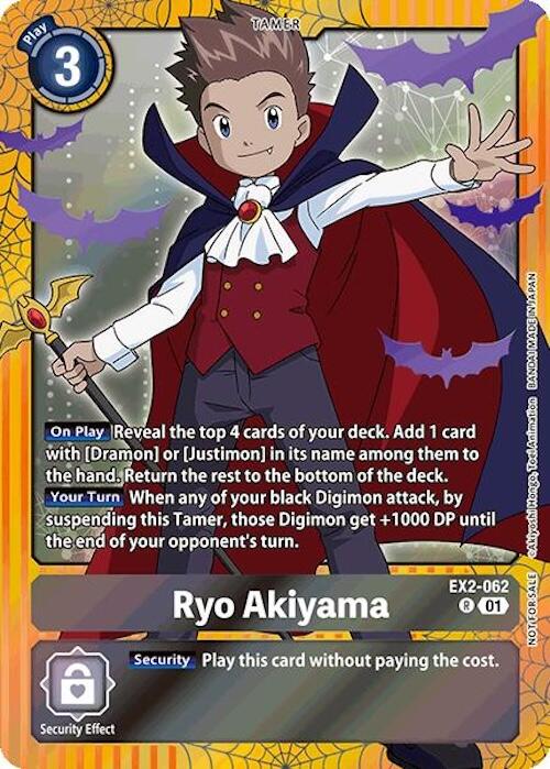 Ryo Akiyama [EX2-062] (Halloween Event 2024) [Digital Hazard] | Tables and Towers