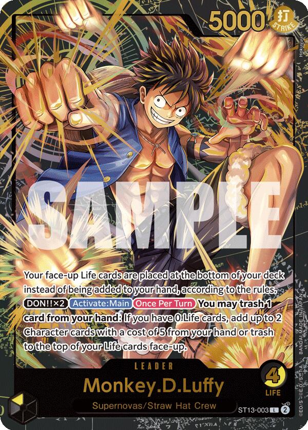 Monkey.D.Luffy (Premium Card Collection -Leader Collection-) [One Piece Promotion Cards] | Tables and Towers