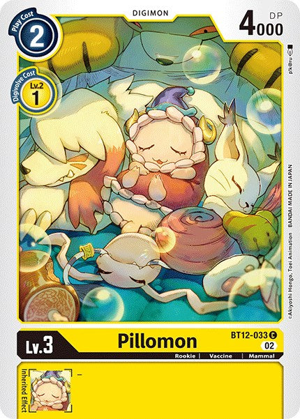 Pillomon [BT12-033] [Across Time] | Tables and Towers