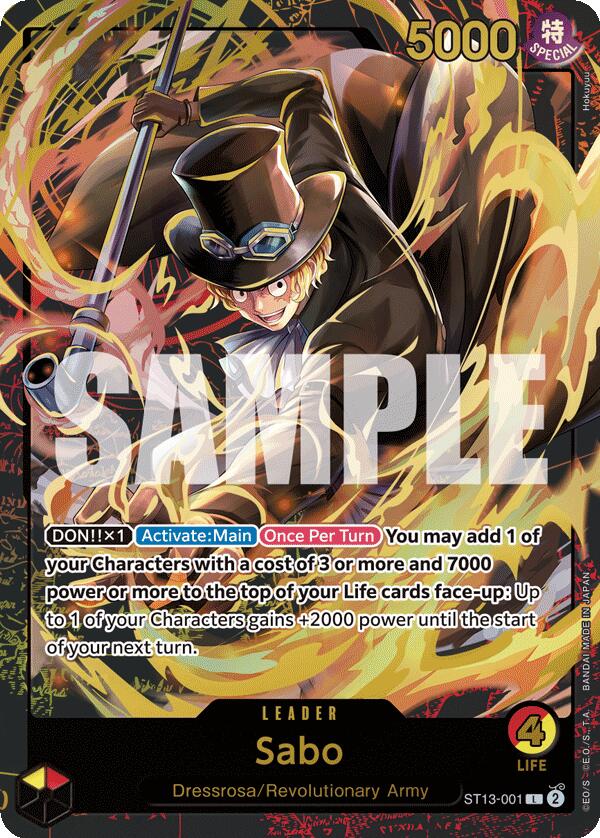 Sabo (Premium Card Collection -Leader Collection-) [One Piece Promotion Cards] | Tables and Towers