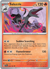 Salazzle (024/142) [Scarlet & Violet: Stellar Crown] | Tables and Towers