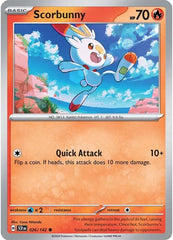 Scorbunny (026/142) [Scarlet & Violet: Stellar Crown] | Tables and Towers