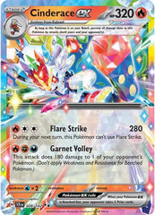 Cinderace ex (028/142) [Scarlet & Violet: Stellar Crown] | Tables and Towers