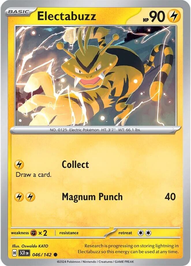 Electabuzz (046/142) [Scarlet & Violet: Stellar Crown] | Tables and Towers