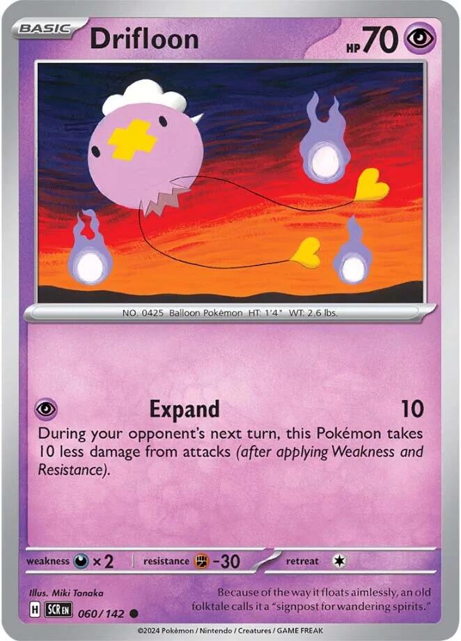 Drifloon (060/142) [Scarlet & Violet: Stellar Crown] | Tables and Towers