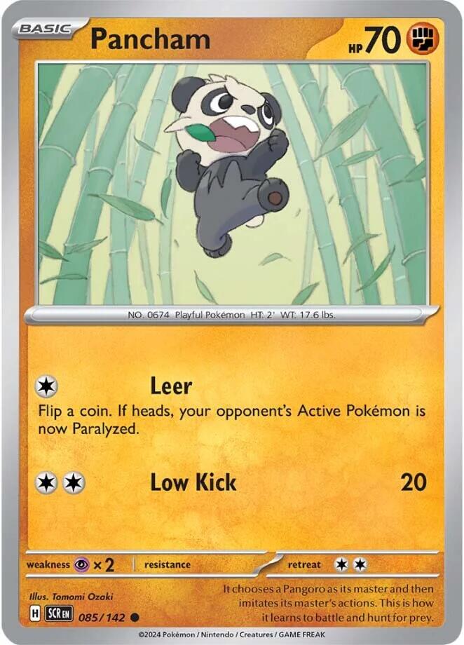 Pancham (085/142) [Scarlet & Violet: Stellar Crown] | Tables and Towers