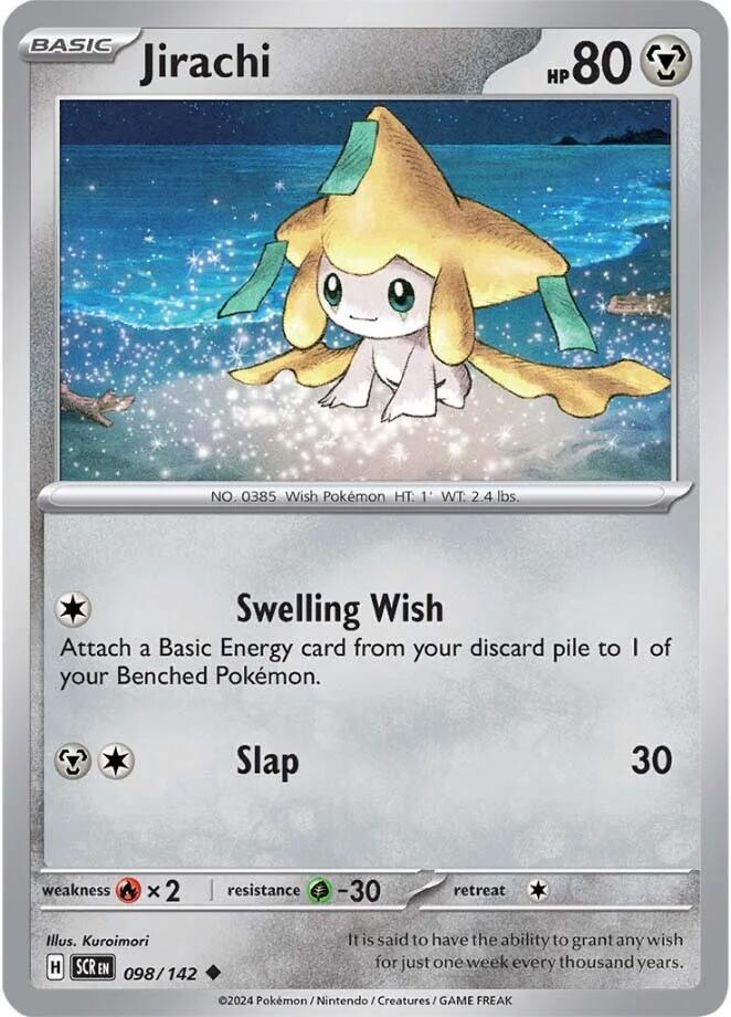 Jirachi (098/142) [Scarlet & Violet: Stellar Crown] | Tables and Towers