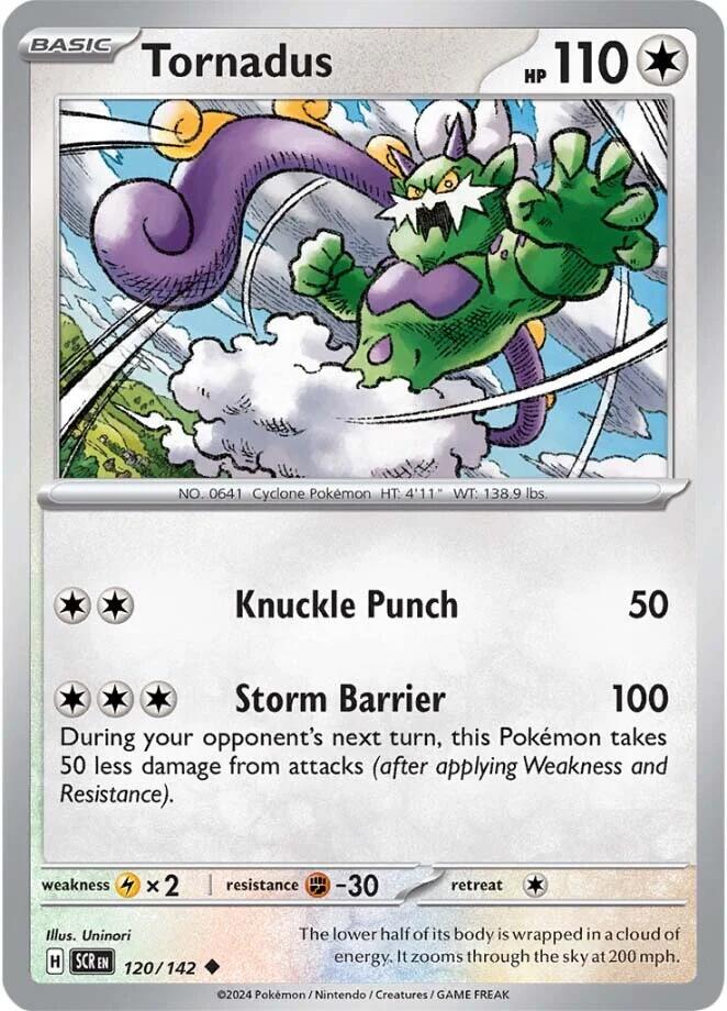 Tornadus (120/142) [Scarlet & Violet: Stellar Crown] | Tables and Towers