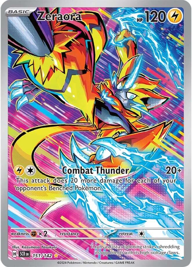 Zeraora (151/142) [Scarlet & Violet: Stellar Crown] | Tables and Towers