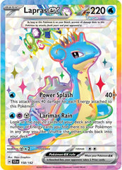 Lapras ex (158/142) [Scarlet & Violet: Stellar Crown] | Tables and Towers