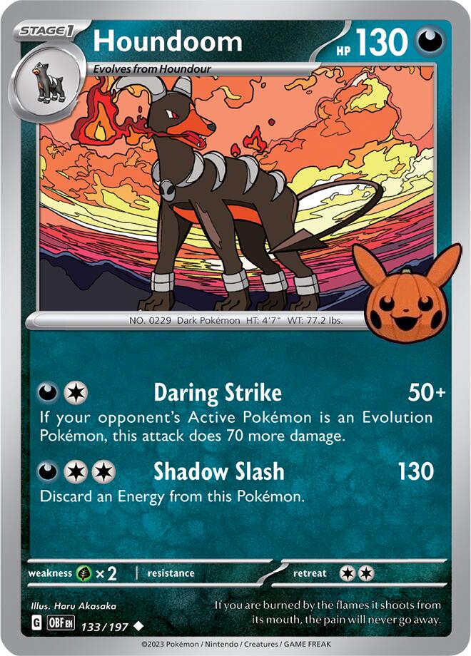 Houndoom (133/197) [Trick or Trade 2024] | Tables and Towers