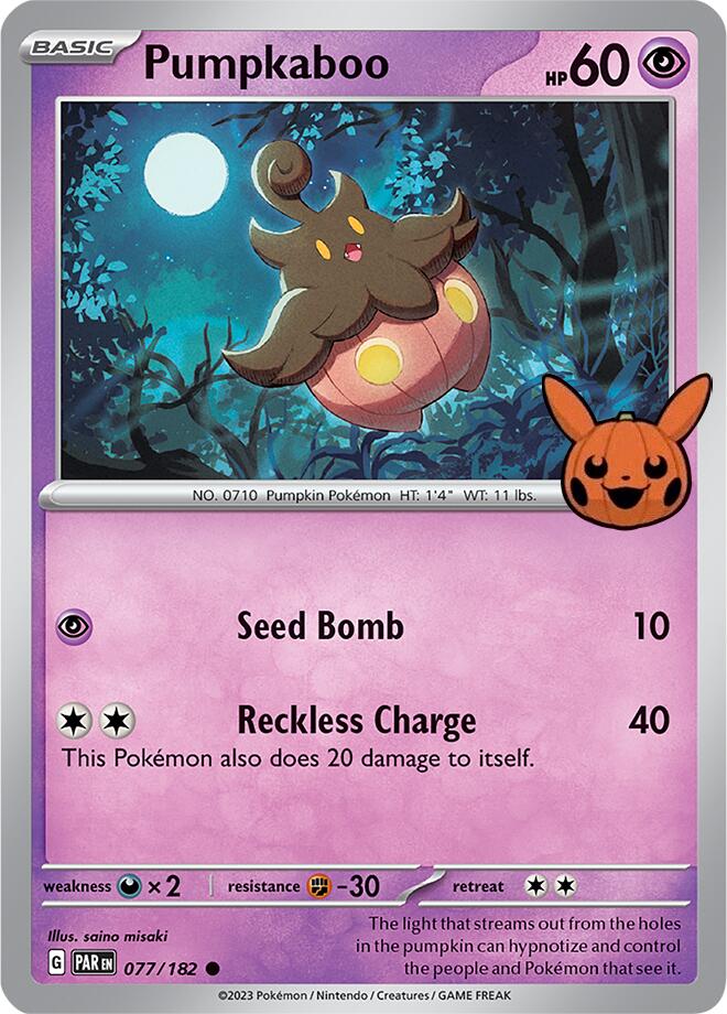 Pumpkaboo (077/182) [Trick or Trade 2024] | Tables and Towers