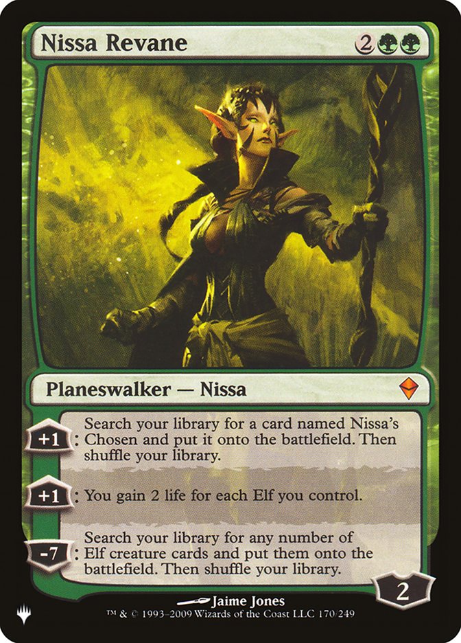 Nissa Revane [The List] | Tables and Towers