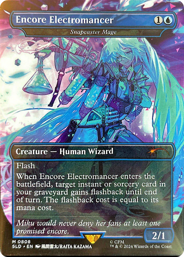 Encore Electromancer - Snapcaster Mage [Secret Lair Drop Series] | Tables and Towers