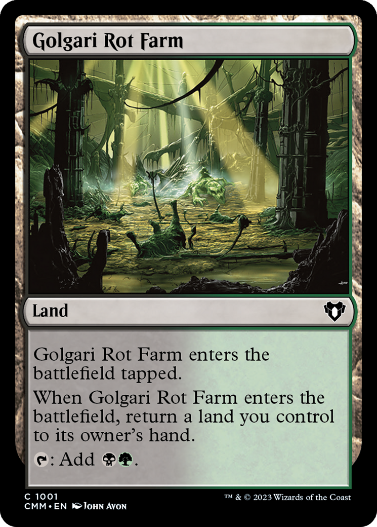 Golgari Rot Farm [Commander Masters] | Tables and Towers