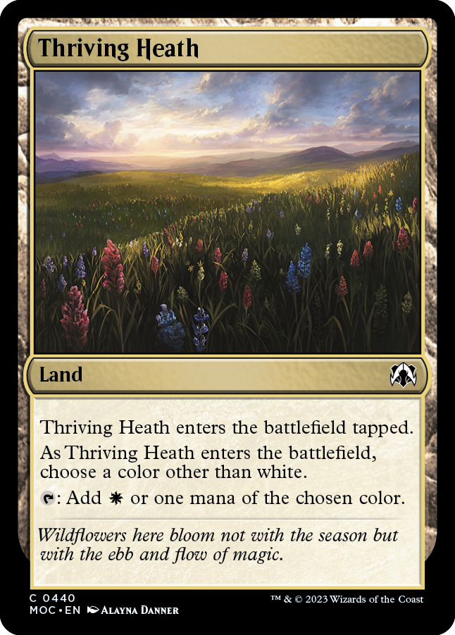 Thriving Heath [March of the Machine Commander] | Tables and Towers