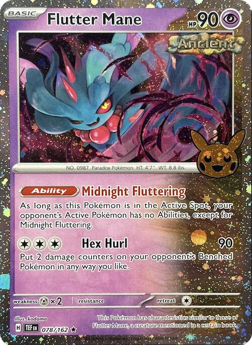 Flutter Mane (078/162) (Cosmos Holo) [Trick or Trade 2024] | Tables and Towers