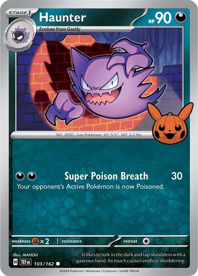 Haunter (103/162) [Trick or Trade 2024] | Tables and Towers