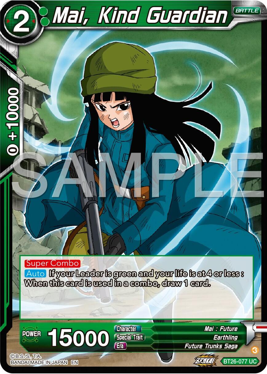 Mai, Kind Guardian (BT26-077) [Ultimate Advent] | Tables and Towers