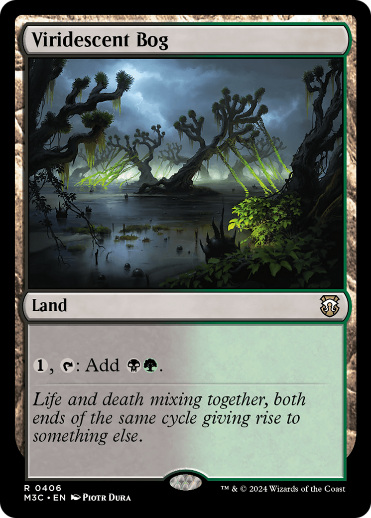 Viridescent Bog (Ripple Foil) [Modern Horizons 3 Commander] | Tables and Towers