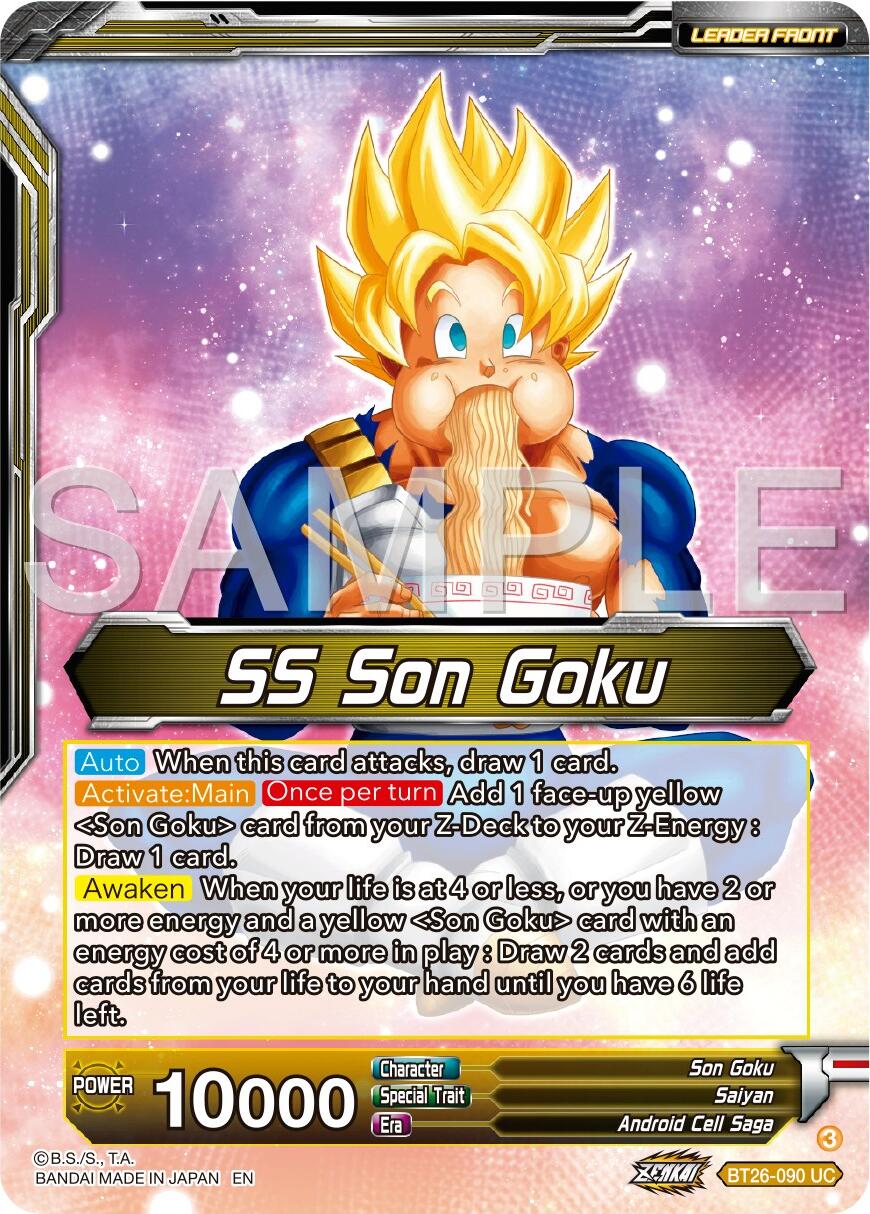 SS Son Goku // SS Son Goku & SS Son Gohan, Battling Father & Son (BT26-090) [Ultimate Advent] | Tables and Towers