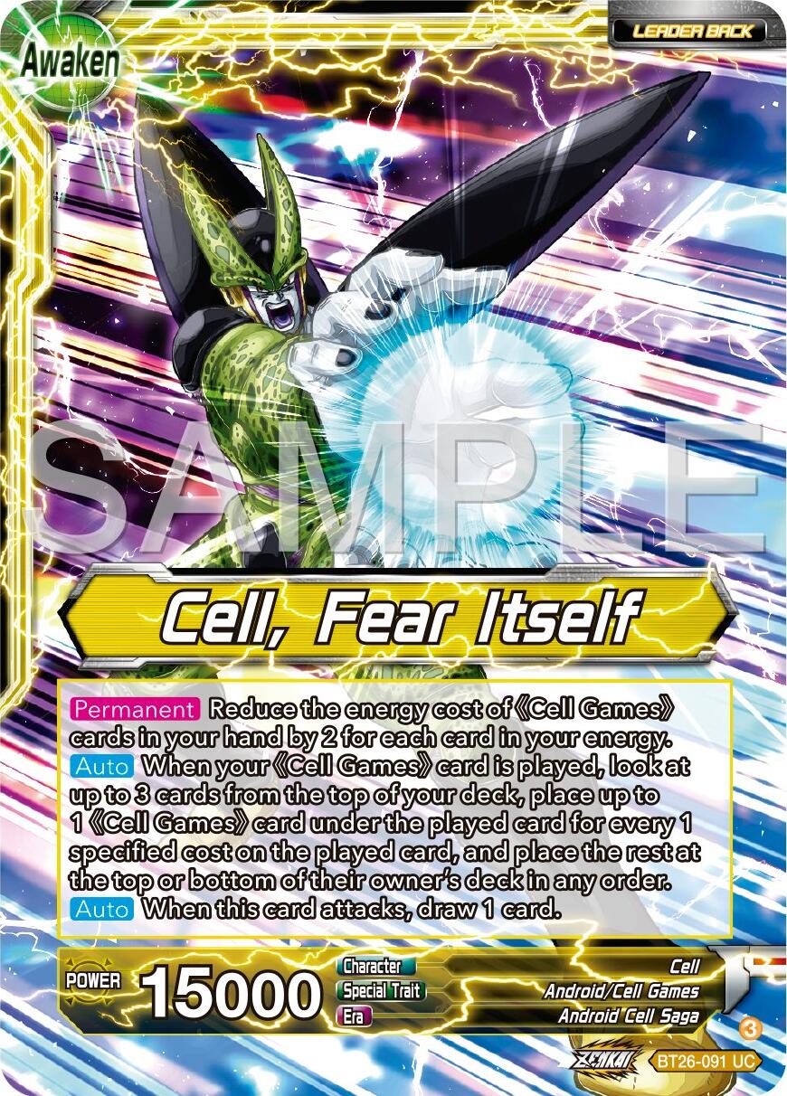 Cell // Cell, Fear Itself (BT26-091) [Ultimate Advent] | Tables and Towers