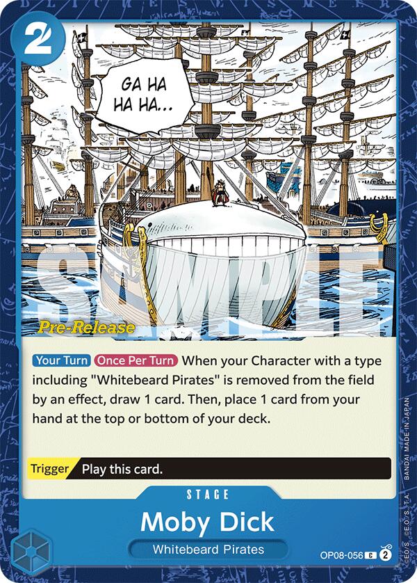 Moby Dick [Two Legends Pre-Release Cards] | Tables and Towers