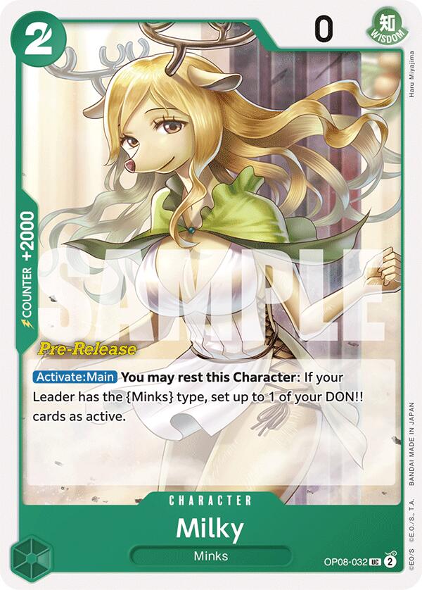 Milky [Two Legends Pre-Release Cards] | Tables and Towers