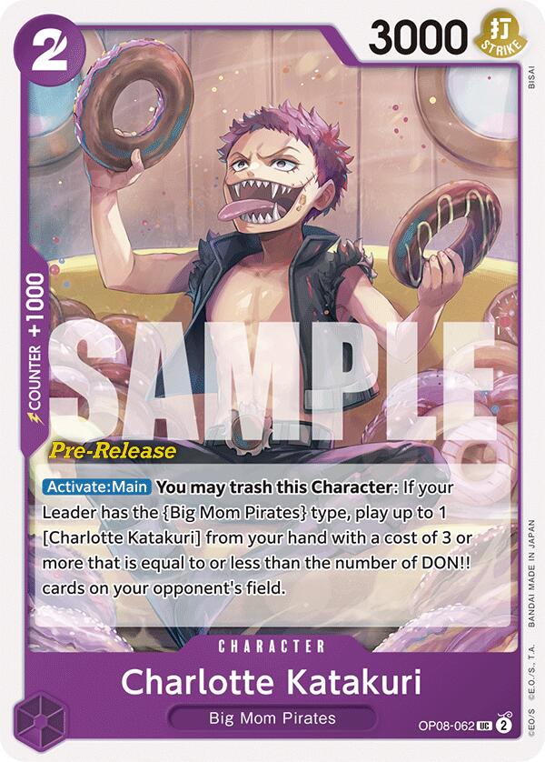 Charlotte Katakuri [Two Legends Pre-Release Cards] | Tables and Towers