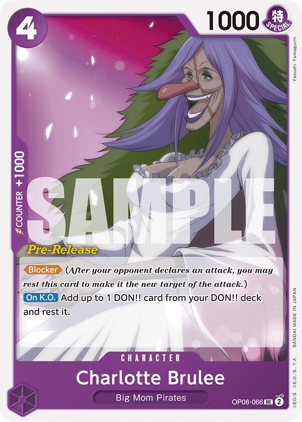 Charlotte Brulee [Two Legends Pre-Release Cards] | Tables and Towers