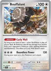 Bouffalant (119/142) [Scarlet & Violet: Black Star Promos] | Tables and Towers