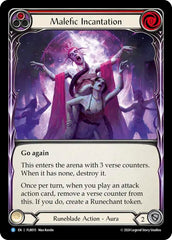 Malefic Incantation (Red) [FLR015] (Rosetta Florian Blitz Deck) | Tables and Towers