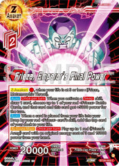 Frieza, Emperor's Final Power (BT26-003) [Ultimate Advent] | Tables and Towers