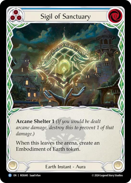 Sigil of Sanctuary (Marvel) [ROS045] (Rosetta)  Cold Foil | Tables and Towers