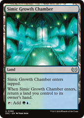 Simic Growth Chamber [Duskmourn: House of Horror Commander] | Tables and Towers