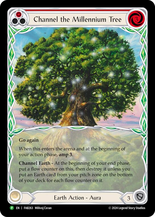 Channel the Millennium Tree [FAB263] (Promo)  Cold Foil | Tables and Towers