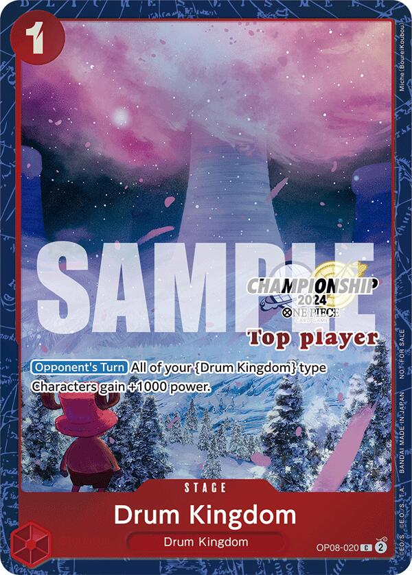 Drum Kingdom (Championship 2024 Top Player Pack) [One Piece Promotion Cards] | Tables and Towers