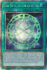 The Seal of Orichalcos [MP24-EN015] Quarter Century Secret Rare | Tables and Towers