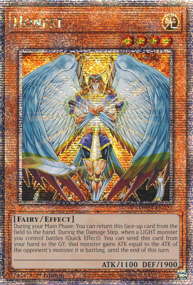 Honest [MP24-EN023] Quarter Century Secret Rare | Tables and Towers