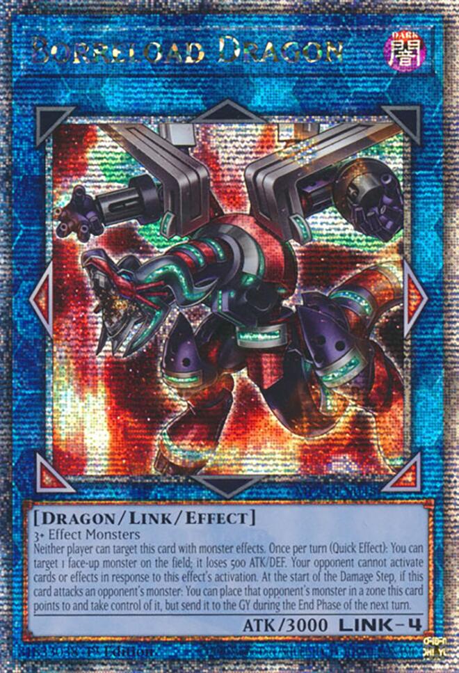 Borreload Dragon (Alternate Art) [MP24-EN048] Quarter Century Secret Rare | Tables and Towers