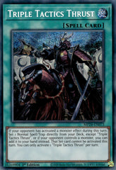 Triple Tactics Thrust [MP24-EN073] Prismatic Secret Rare | Tables and Towers