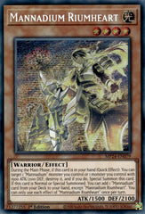 Mannadium Riumheart [MP24-EN079] Prismatic Secret Rare | Tables and Towers