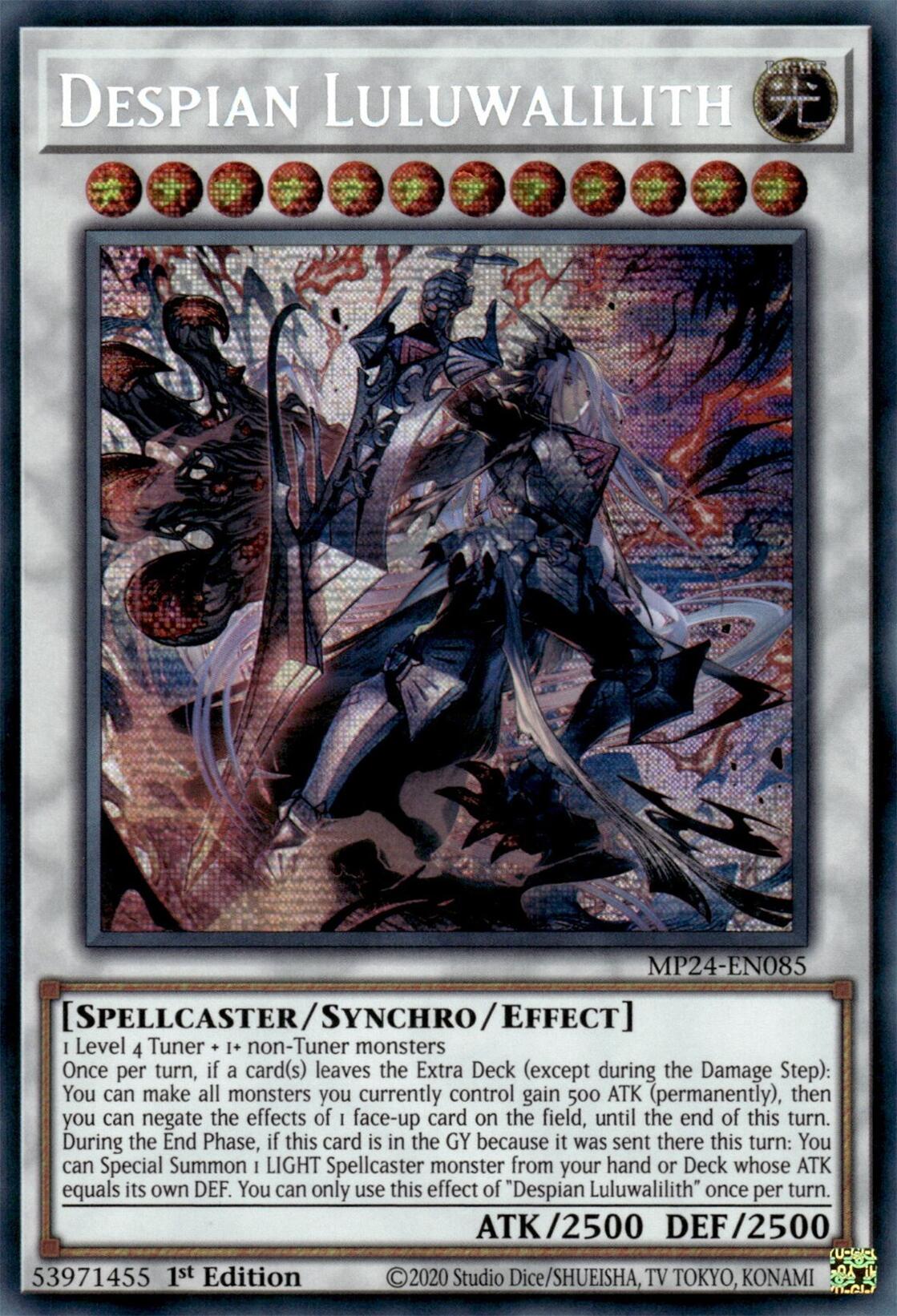 Despian Luluwalilith [MP24-EN085] Prismatic Secret Rare | Tables and Towers