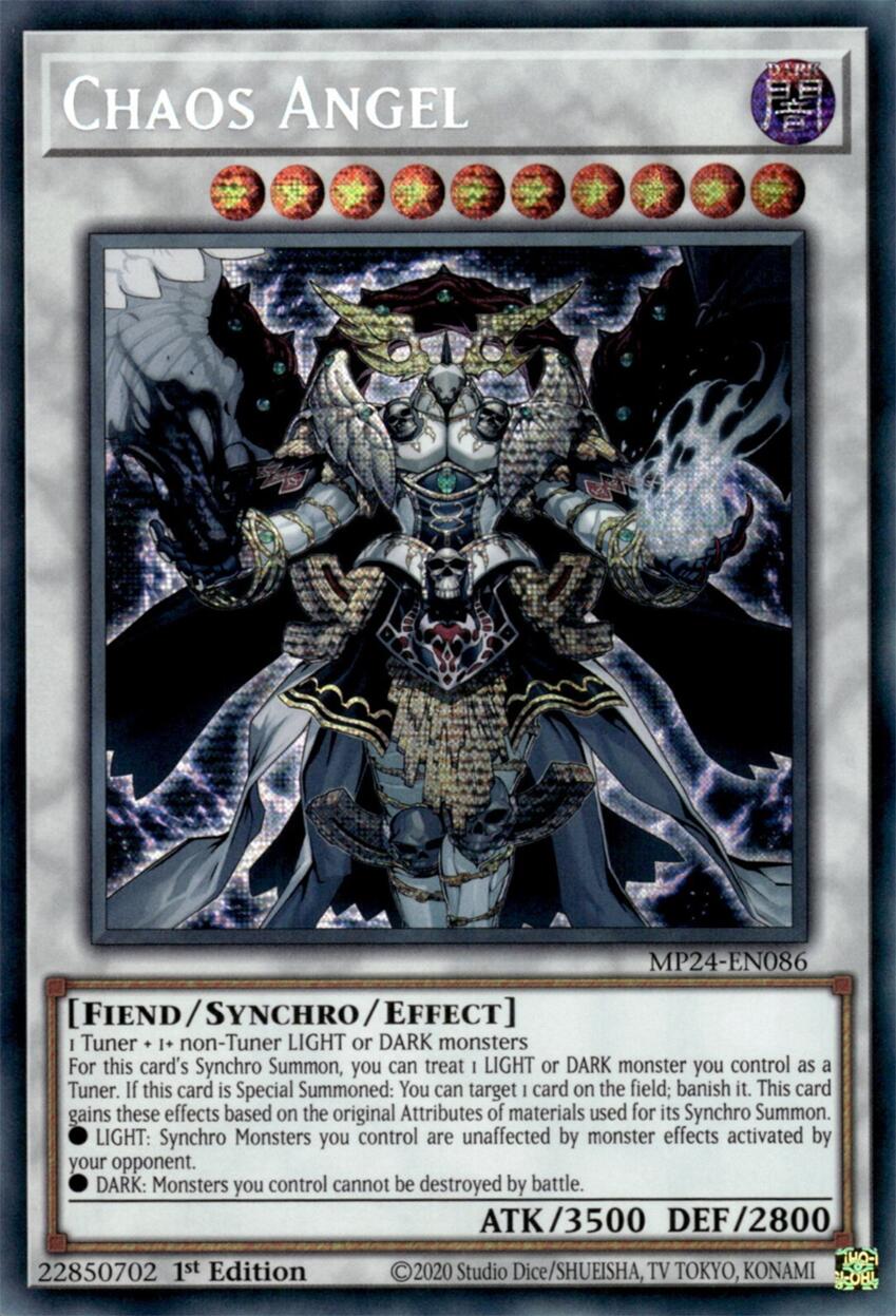 Chaos Angel [MP24-EN086] Prismatic Secret Rare | Tables and Towers